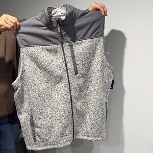 George Gray Zip Up Sweater Vest